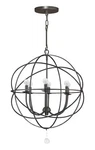 Crystorama 9226-EB Solaris 6-LIGHT Chandelier In English Bronze. Fixed Price $398.00.