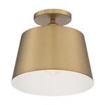 Nuvo 60-7322 Motif Light 10" Gold Semi Flush Mount Brushed Brass. Fixed Price $154.99.