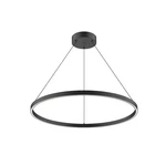 Kuzco Cerchio 32" Led Down Pendant, Black/frosted Silicone Diffuser PD87132-BK. Fixed Price $349.95.