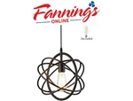 Smart Lighting-shupregu, Oil Rubbed Bronze Finish Hanging Light, W11.8 H63. Fixed Price $44.95.