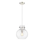 Innovations Newton Sphere 1-LT 10" Cord Pendant, Pn/cg 410-1PM-PN-G410-10CL. Fixed Price $301.40.