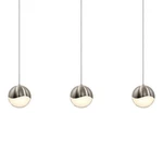 Sonneman 2920-LRG Grapes Light 38"W Led Suspension Linear Nickel. Fixed Price $1712.00.