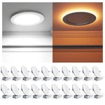 Led Recessed Ceiling Light 20 Pack 6 Inch 5CCT 2700K-5000K Dimmable Ensenior. Fixed Price $179.99.