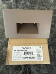 Wac Lighting WL-LED100-C Ledme 5"W Step And Wall Bronze. Fixed Price $66.50.