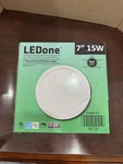 Ledone Round Panel Downlight 15W Multi-cct 2700-5000K Ceiling. Fixed Price $16.99.