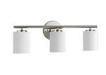 Progress Lighting P2159-104 Three-light Bath And Vanity Brushed Nickel. Fixed Price $42.99.
