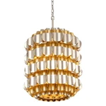 Varaluz 382F06 Swoon Light 20"W Pendant - Antique Gold / Dust. Fixed Price $1919.20.