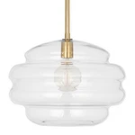 Robert Abbey Horizon Pendant 15"W - Brass. Fixed Price $586.40.