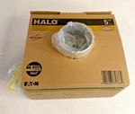 Eaton Halo 5150WH 5" Frosted Glass Dome Lens W/ Reflector White Recessed Trim. Fixed Price $9.99.