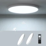 Pack Zsyubo 12 Inch Motion Sensor Ceiling WIRED,24W Flush Mount Light.... Fixed Price $97.00.