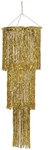 3-TIER Shimmering Chandelier Of Size 4' For Halloween Beistle. Fixed Price $31.05.