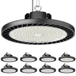 Onlylux 8 Pack Led High Bay Lights 200W, 30000LM 6500K Ufo Shop .... Fixed Price $340.07.
