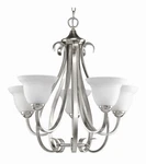 New Progress Lighting P4416-09 Torino 5 Chandelier Transitional Style. Fixed Price $270.00.