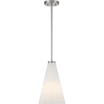 Savoy House Lighting 7-8840-1-SN Bristol Pendant Satin Nickel. Fixed Price $204.80.