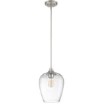 Pendant Light Lrg Quoisel TWE1510BN Towne Brushed Nickel. Fixed Price $119.00.