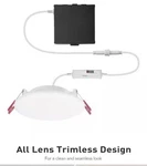Commercial Electric Led Canless Ultra Slim White 4 92096. Fixed Price $10.99.