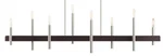 Livex Lighting 49338 Denmark 48"W Abstract Linear - Brushed Nickel With. Fixed Price $629.96.