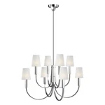 Generation Lighting Logan Two-tier Chandelier Polished Nickel,thomas O'brien. Fixed Price $499.00.