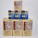 Lot Of 3 Portfolio Single Spotlights; PAR20 Lightbulbs; &mini Inline Connector. Fixed Price $99.97.