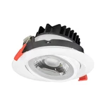 Jesco RLF-3712-SW5-WH Downlight Led Round Gimbal Recessed 12W 5CCT 90CRI. Fixed Price $57.90.