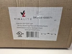 Niob Vidalite Shura 4-LIGHT Led Track Light, Matte Black & Gold, 3000K, Rotating. Fixed Price $49.99.