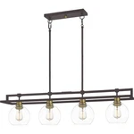 Quoizel DBS440 Dobbs Light 40"W Linear Chandelier - Bronze. Fixed Price $520.79.