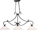 Vaxcel Lighting PD35413 Monrovia 44"W Linear Chandelier - Bronze. Fixed Price $379.99.