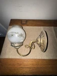 Vintage Retro Progress Ltg Div Wall Mount Light Fixture Globe Mid Century. Fixed Price $64.95.