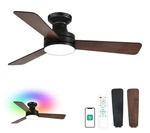Orison Smart Ceiling Fan With 42" T31665 Featured Rgb Dimable Lights. Fixed Price $99.00.