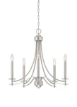 New Cassina Light Chandelier 86985-SP By Designers Fountain Satin Platinum. Fixed Price $124.95.