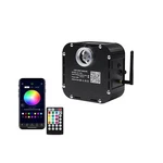 Azimom Bluetooth/rf Control 50W Twinkle Fiber Optic Light Source Rgbw B.... Fixed Price $162.01.