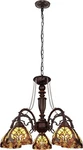 Chloe Lighting Liaison Victorian-style 5-LIGHT Antique Dark Bronze Finish Large. Fixed Price $99.00.