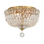 Crystorama Lighting Group ROS-A1004-CL-MWP Roslyn 12"W Brass. Fixed Price $398.00.
