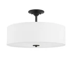 Progress Lighting 18" Transitional Bedroom Ceiling Semi-flush Mount. Fixed Price $96.00.