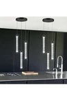 Dolria PC0008 - 3 Light Mini Crystal Chandelier, Modern Led Pendant Read. Fixed Price $77.98.