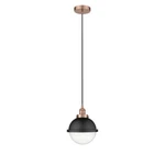 Innovations Hampden 1LT 9" Mini Pendant, Copper/black 616-1PH-AC-HFS-84-BK. Fixed Price $154.99.