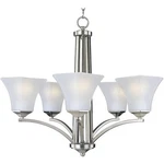 Maxim Lighting 20095FTSN Aurora Chandelier Satin Nickel. Fixed Price $270.30.
