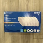 Utilitech 4-IN 600-LUMEN Led Recessed Downlight 6-PACK. Fixed Price $45.00.