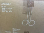 Jonathan Lighting JYL1702A Helix 24"W Led Abstract Pendant - Chrome. Fixed Price $75.99.