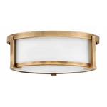 Hinkley Lighting Lowell Foyer Flush Mount, Brushed Bronze - 3241BR. Fixed Price $259.00.