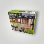 Set Of 4 Paradise Solar Led Light Aluminum 10 Lumen Outdoor 1193788. Fixed Price $38.00.