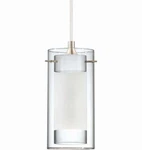Volume Lighting Esprit 1-LIGHT Brushed Nickel Mini Hanging Pendant Clear Glass. Fixed Price $26.00.