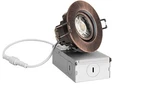 Zyc 3 Inch Recessed Led Lights 4 Pack Oil-rubbed Bronze Round Gimbal Light,.... Fixed Price $69.99.