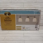 Hampton Bay Vanity Fixture 1001 224 329 Lighting Chrome Finish 22" Wide. Fixed Price $59.87.