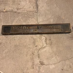 Antique Otis Elevator Controller Upright Mounting Plaque Brass Plate Cast Iron. Fixed Price $175.00.