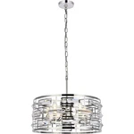 Elegant Lighting - 1108D19C Kennedy 18.5 Pendant Chrome. Fixed Price $358.50.