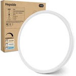 Hepside Flush Mount Light Fixture White, 28WATT, 12INCH-1PACK,. Fixed Price $24.72.