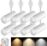 Aibisod Led Track Lighting Heads, 20W 8 Pack. Fixed Price $93.50.
