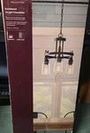 Home Decorators Collection Knollwood 5-LIGHT Chandelier Blackened Bronze. Fixed Price $84.99.