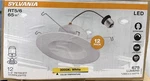 (12 Pack) Sylvania RT5/6 Inch 65 Retrofit Downlights Dimmable Led Recessed. Fixed Price $32.00.